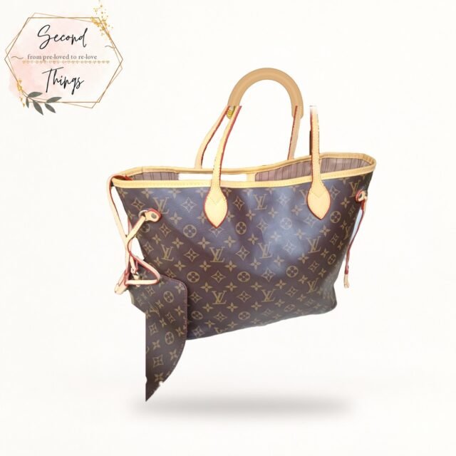 Monogram Canvas Tote with Matching Pouch
