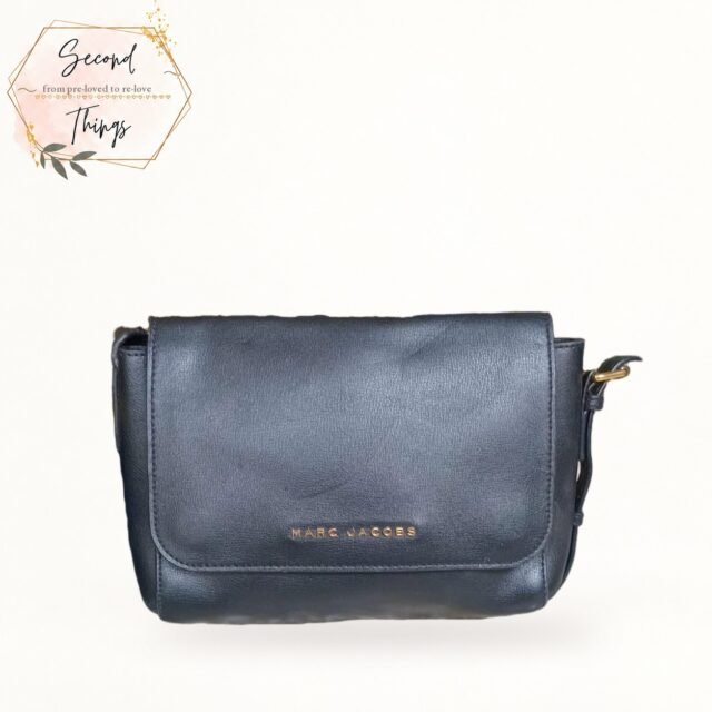Marc Jacobs Flap Crossbody in Black