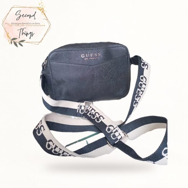 Guess Logo-Strap Camera Crossbody